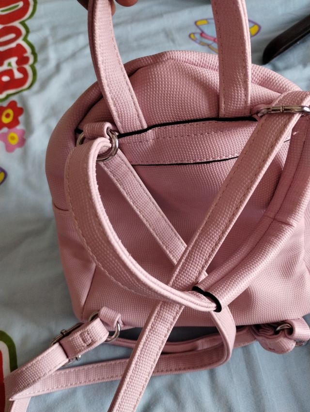 Mochila pequeñita rosa