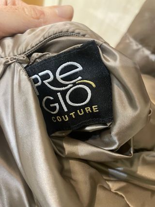 Plumas reversible Pregiò Couture piel de zorro