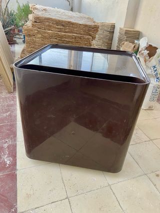 GAME Siard Mesa auxiliar Minibar marrón Vintage