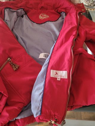 Chaquetón de plumas