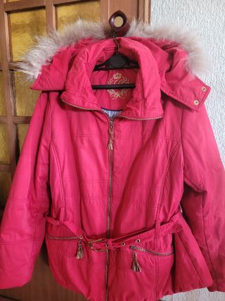 Chaquetón de plumas