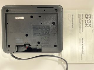 Radio despertador Sony