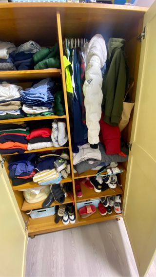 Armario ,cómoda y cama. 90x 190 la Marca TRAMA