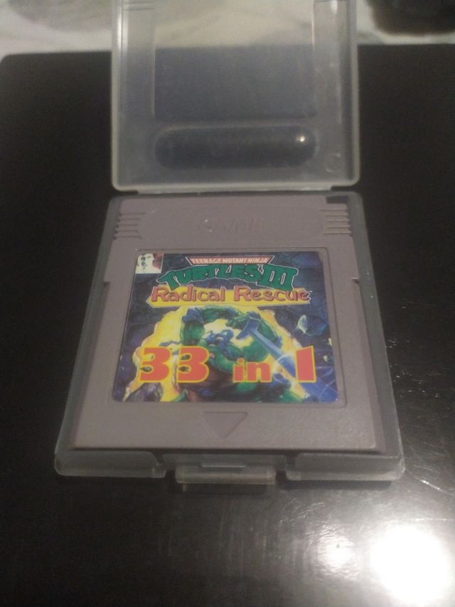 juego Turtles III Radical Rescue GAME BOY