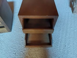 Set di 2 tavoli in legno