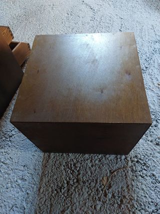 Set di 2 tavoli in legno