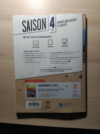 Libro francés 1°bachillerato