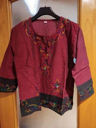 camiseta seda Vietnam