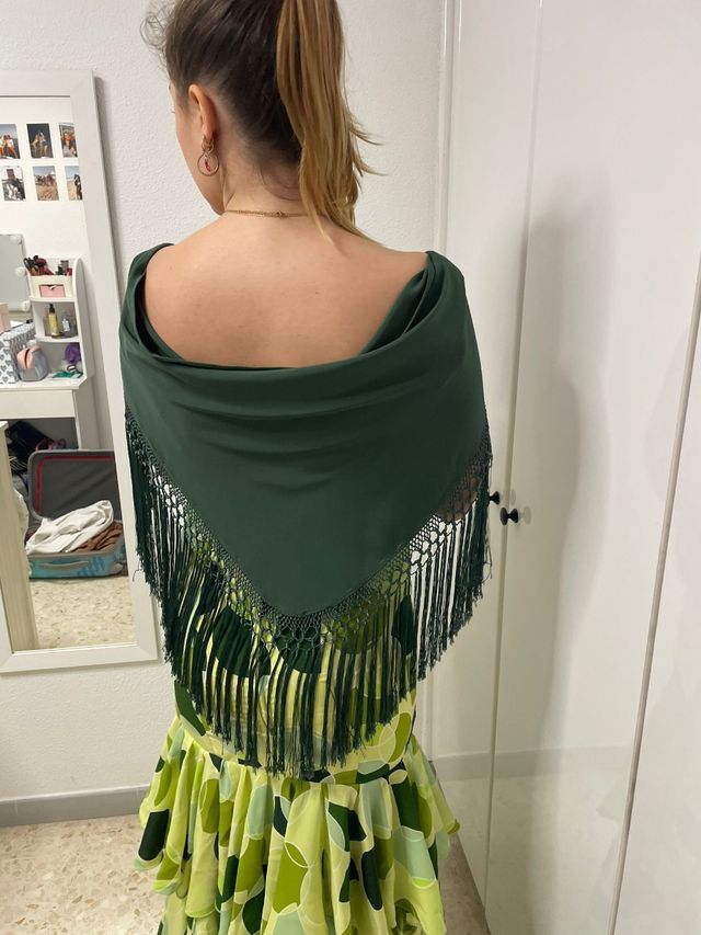 Vestido de flamenca. Tamanho