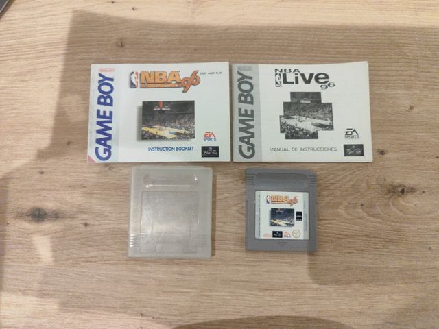 NBA96 GAME BOY + libro instrucciones