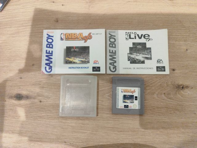 NBA96 GAME BOY + libro instrucciones