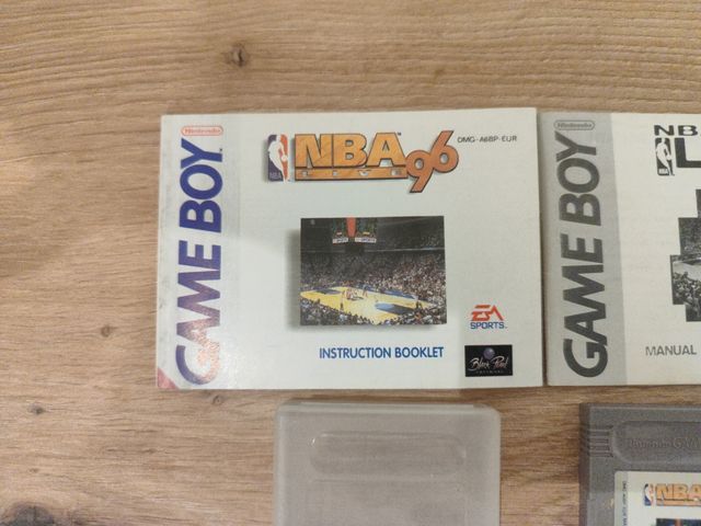 NBA96 GAME BOY + libro instrucciones
