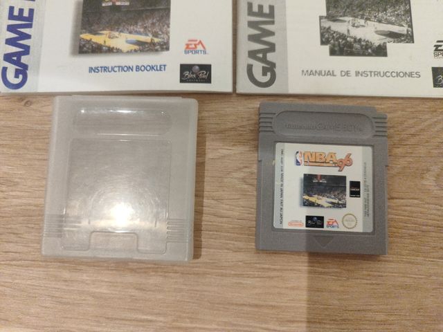 NBA96 GAME BOY + libro instrucciones