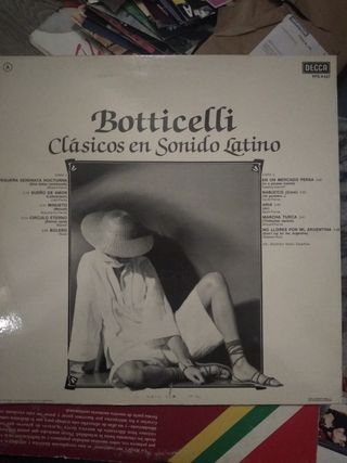 Vinilo de Botticelli