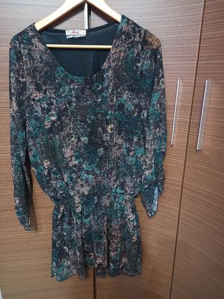vestido gasa talla s