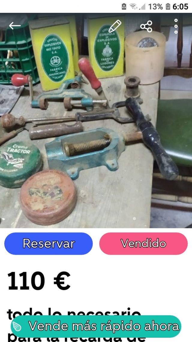 vecchio kit completo... ricarica cartucce