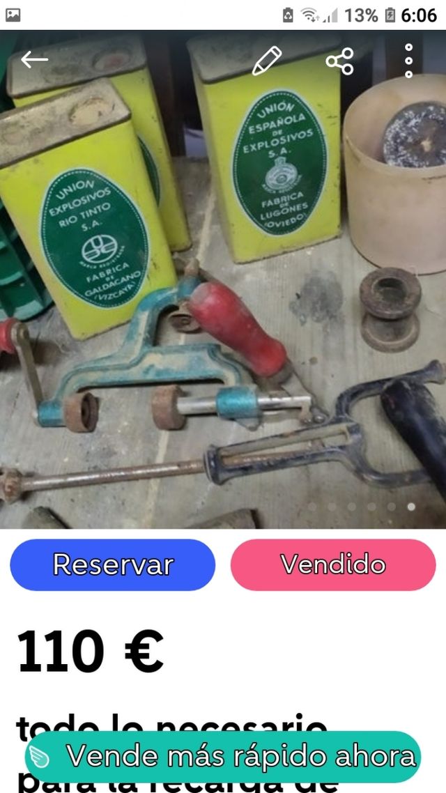 vecchio kit completo... ricarica cartucce