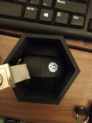 CAJA PLASTICO LOGO HARLEY