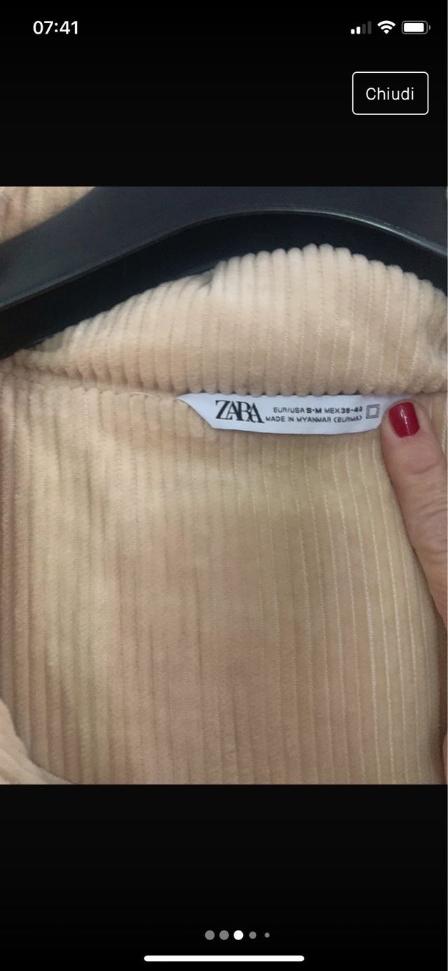 Giubbotto uomo panna