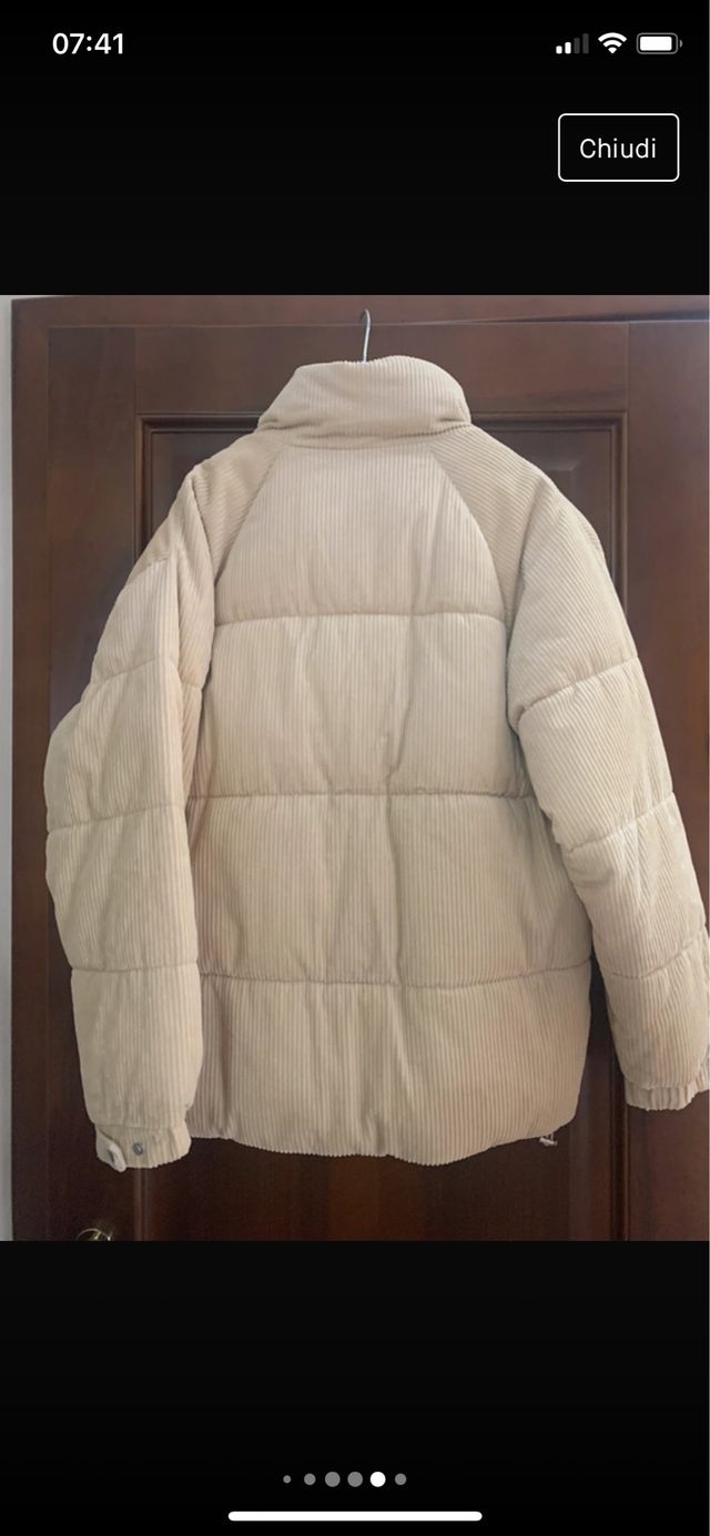 Giubbotto uomo panna