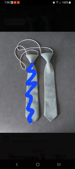Corbata niño
