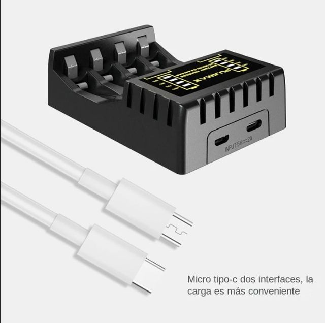 Carregador de baterias USB