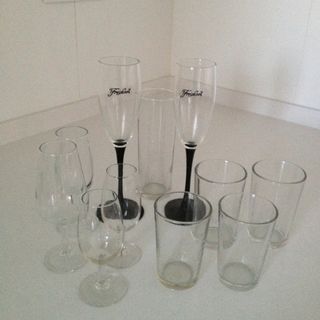 Lote de copas y vasos