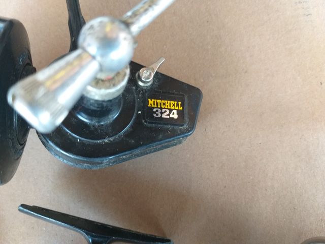 lote 6 carretes pesca mitchell