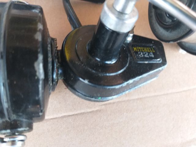 lote 6 carretes pesca mitchell