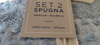 coppia di asciugamani