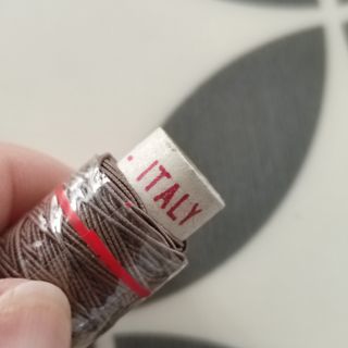 5 spolette filo elastico tortora