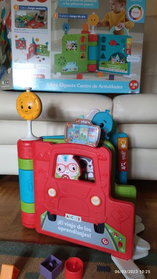 Libro gigante centro de actividades fisher-price