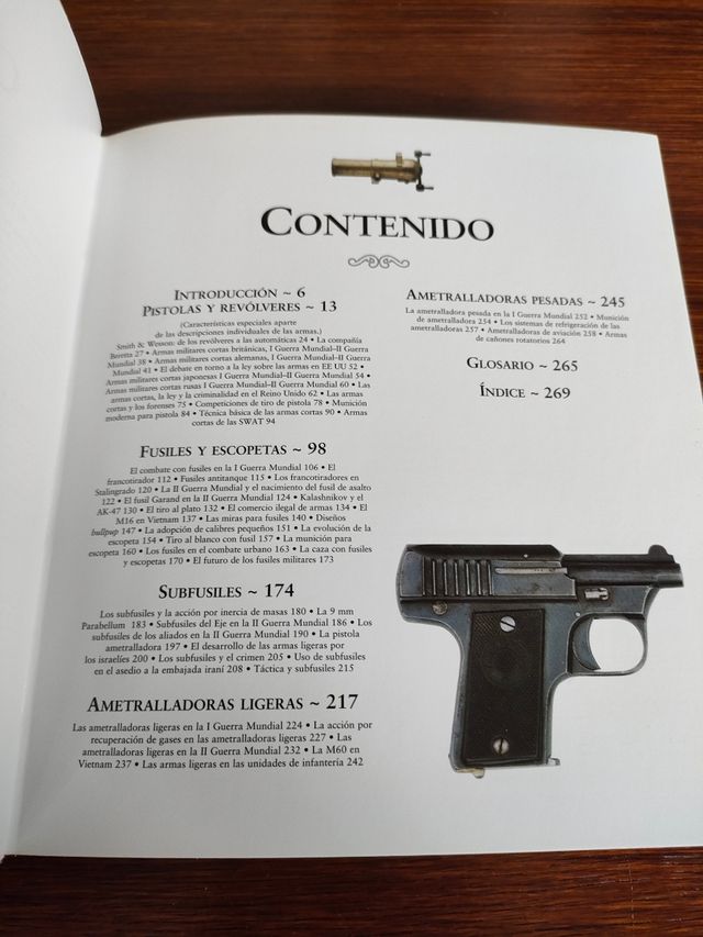 ARMAS DE FUEGO Militares y Deportivas del siglo XX