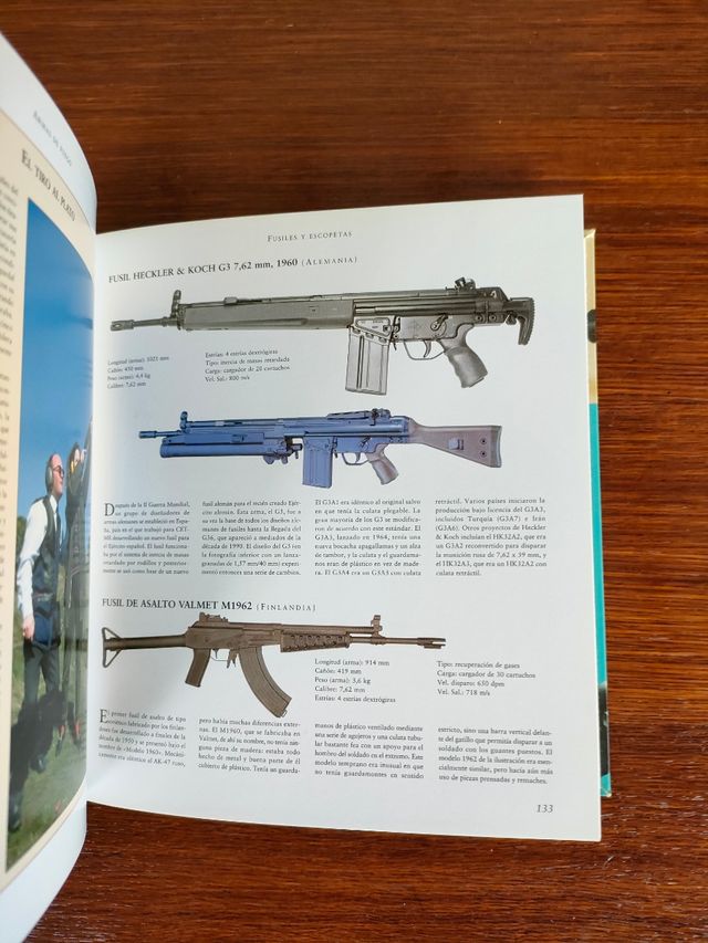 ARMAS DE FUEGO Militares y Deportivas del siglo XX