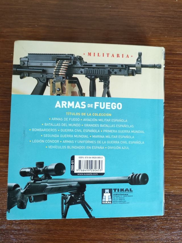 ARMAS DE FUEGO Militares y Deportivas del siglo XX