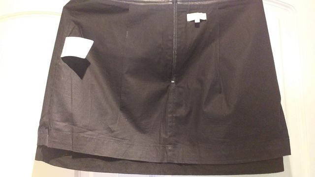 Gerard Darel minifalda de cuero.