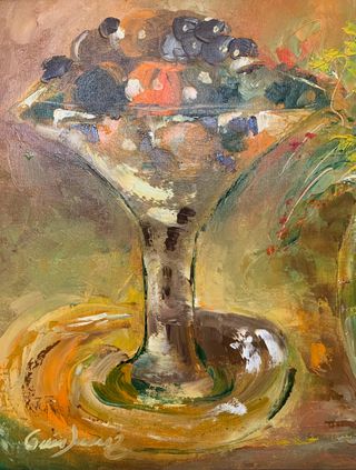 Cuadro al óleo sobre madera