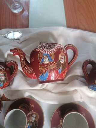 JUEGO CAFÉ PORCELANA CHINA