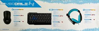 Ratón + Teclado + Auriculares con micrófono