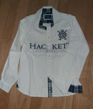 camisa blanca niño Hackett 9 10 años