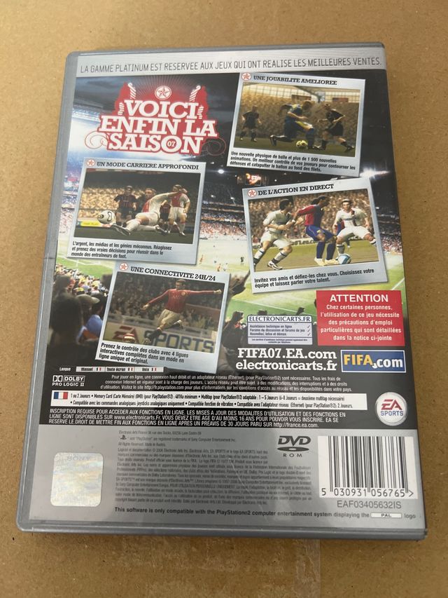 FIFA 07 Ps2 Nuovo