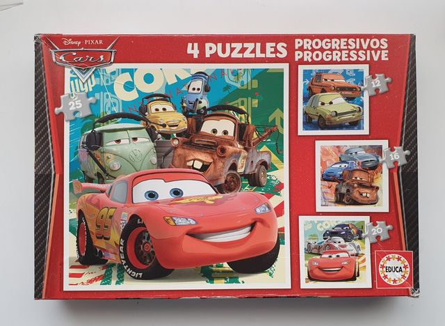 Puzzles Cars progresivo
