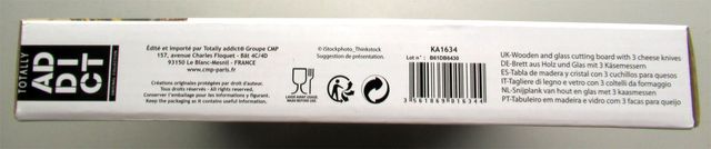 PIATTO PER FORMAGGI IN LEGNO E VETRO