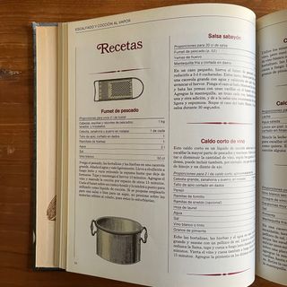 Libro de recetas de Pescados y verduras
