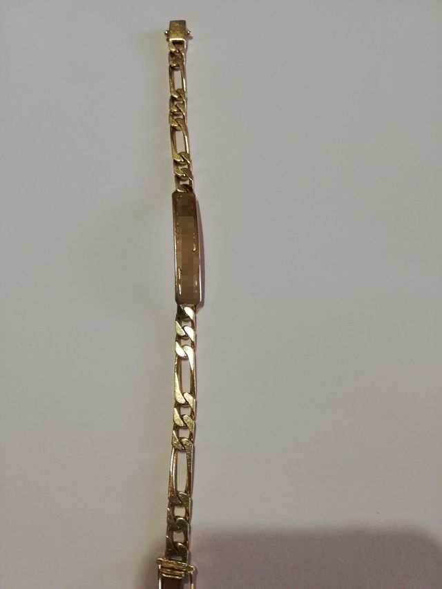 Esclava o pulsera de oro 18k