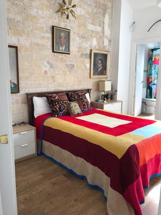 Colcha de lana artesanal XXL cama 160/180