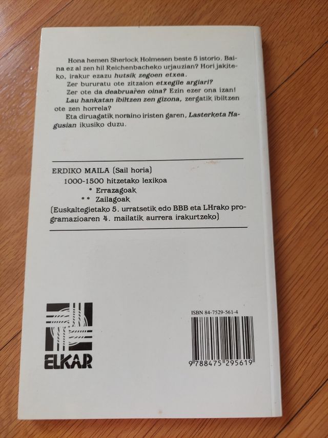 Sherlock Holmesen istorioak 2