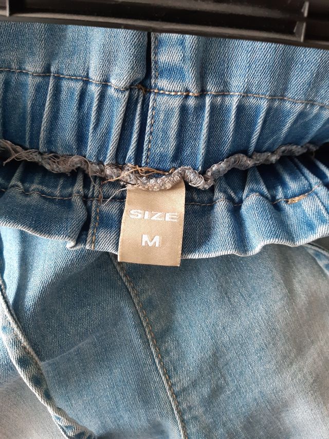 pantalón corto vaquero