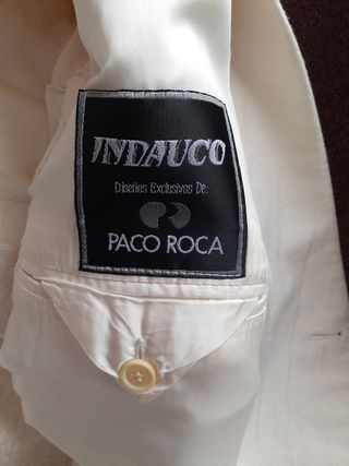 Traje completo Paco Roca