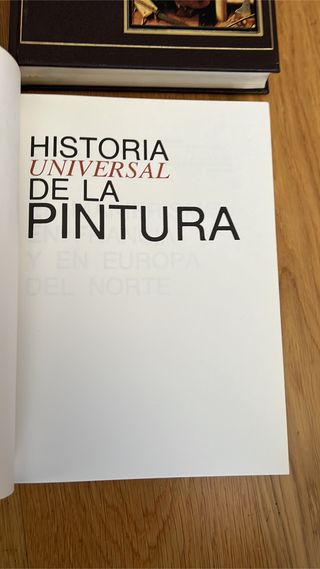 Historia Universal de la Pintura (4 tomos)